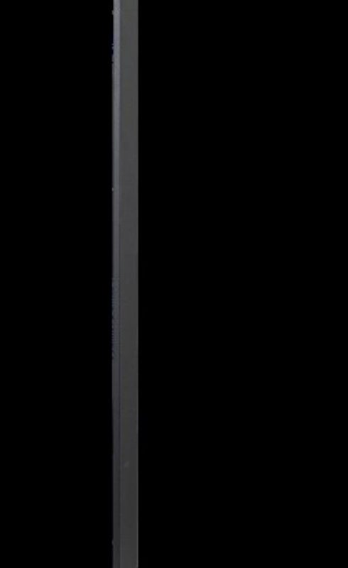 Lampadaire noir  e27 / h150