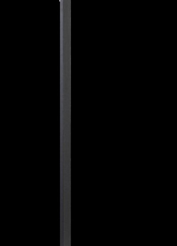 Lampadaire noir h150
