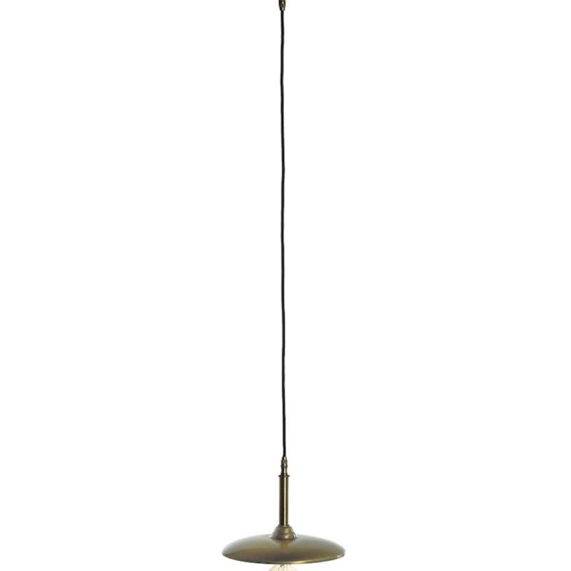 Lampe pendante 1 lumière point or