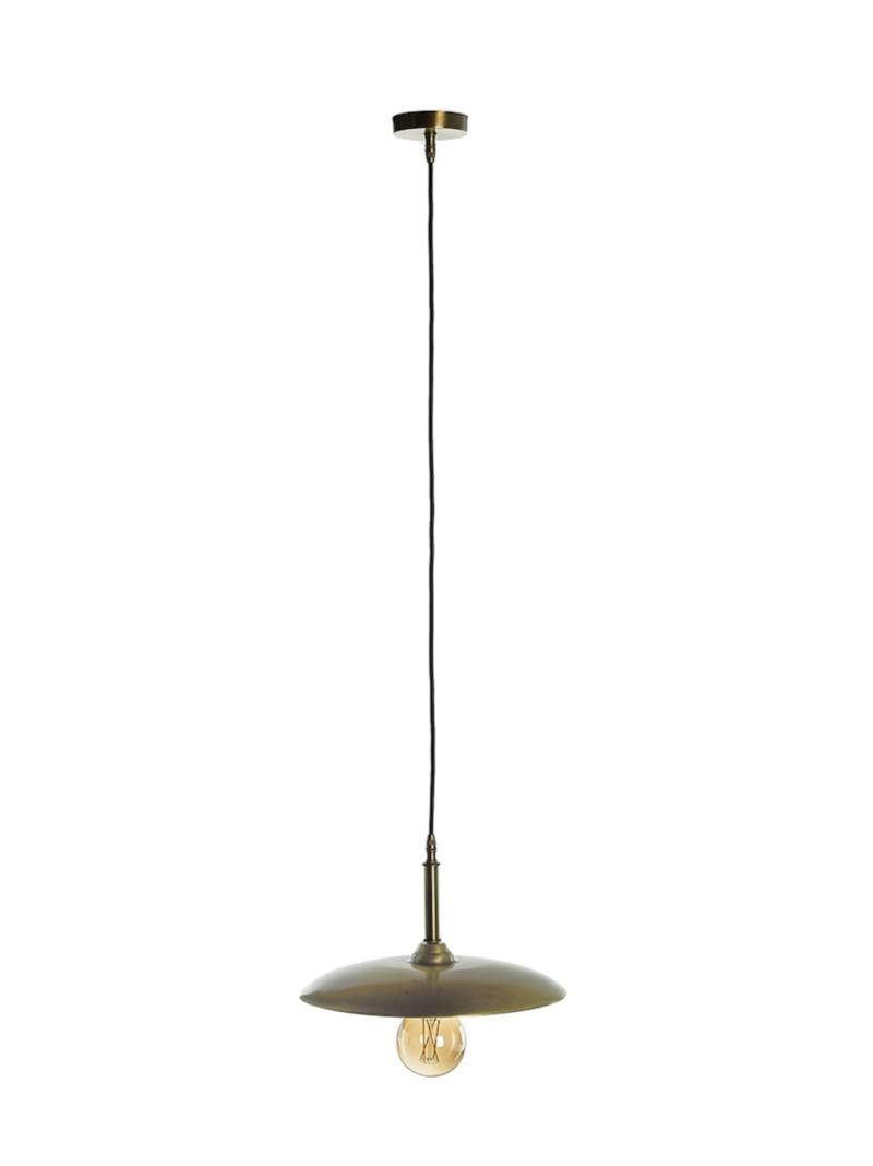 Lampe pendante 1 lumière point or