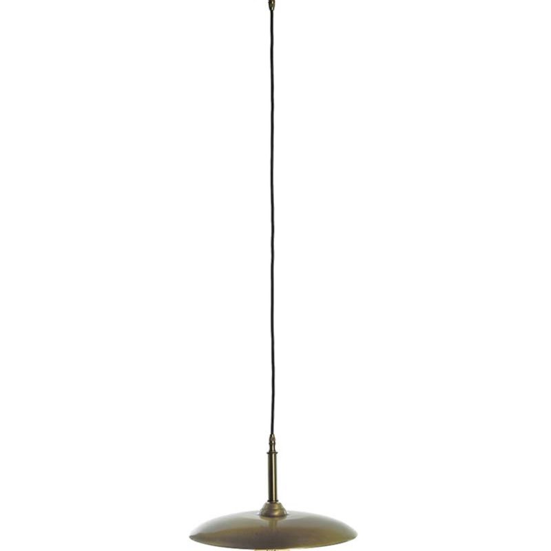 Lampe pendante 1 lumière point or