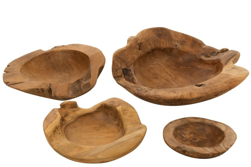 Plat igor irregulier teck naturel extra large - Image 2