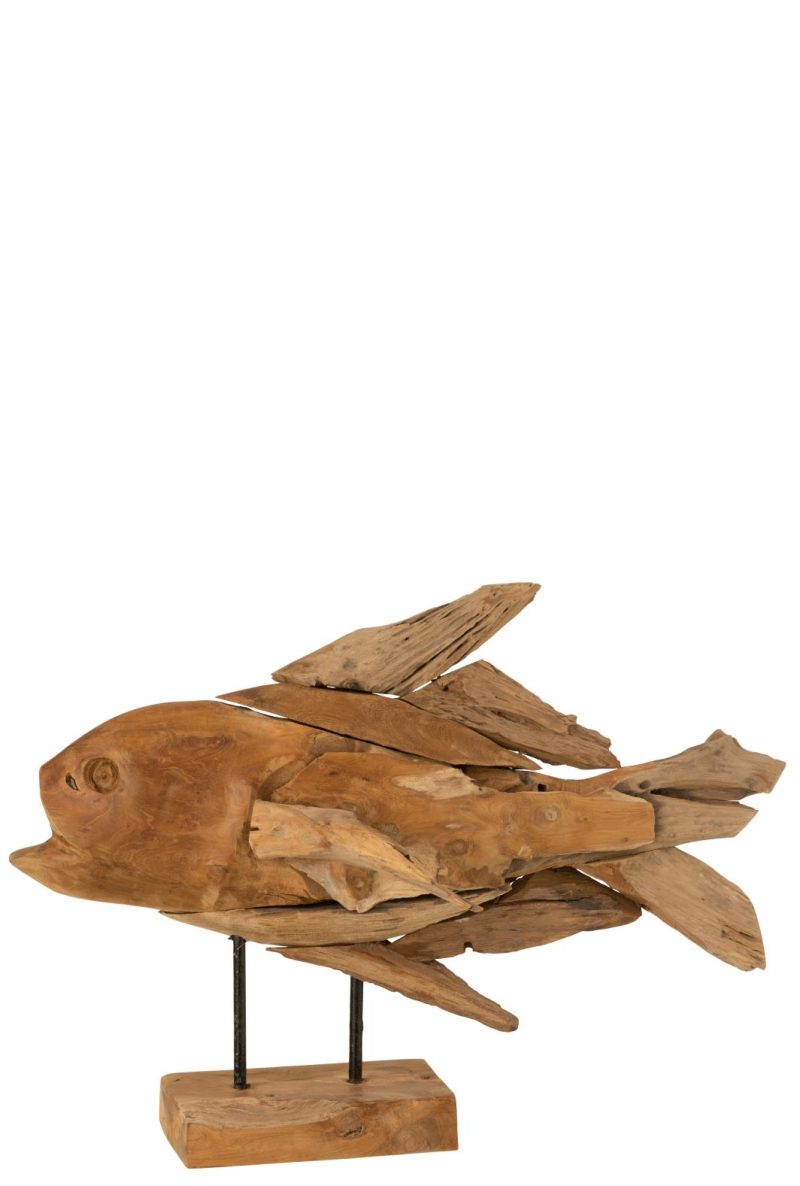 Poisson sur pied morceaux tek naturel