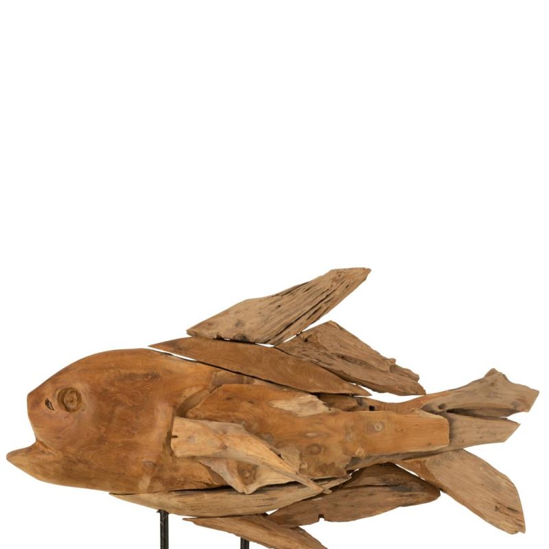 Poisson sur pied morceaux tek naturel