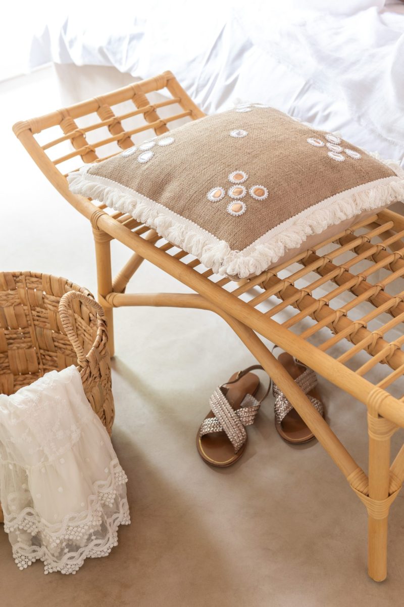 Banc ana rotin naturel - Image 2