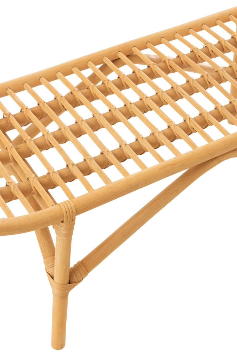 Banc ana rotin naturel - Image 4