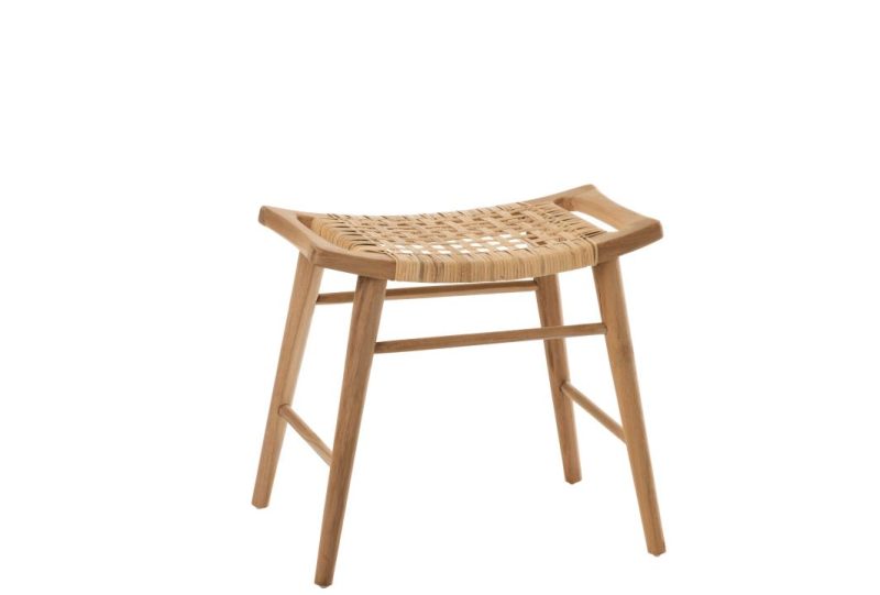 Tabouret alis tek naturel