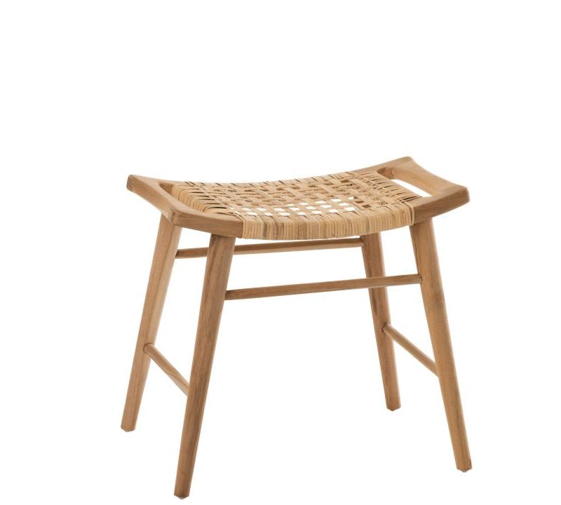 Tabouret alis tek naturel