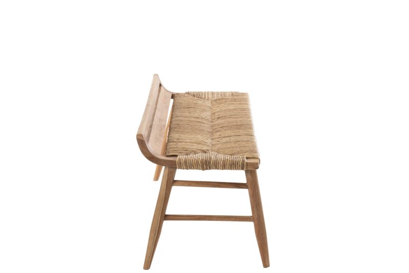 Banc ana bois teak brun - Image 3