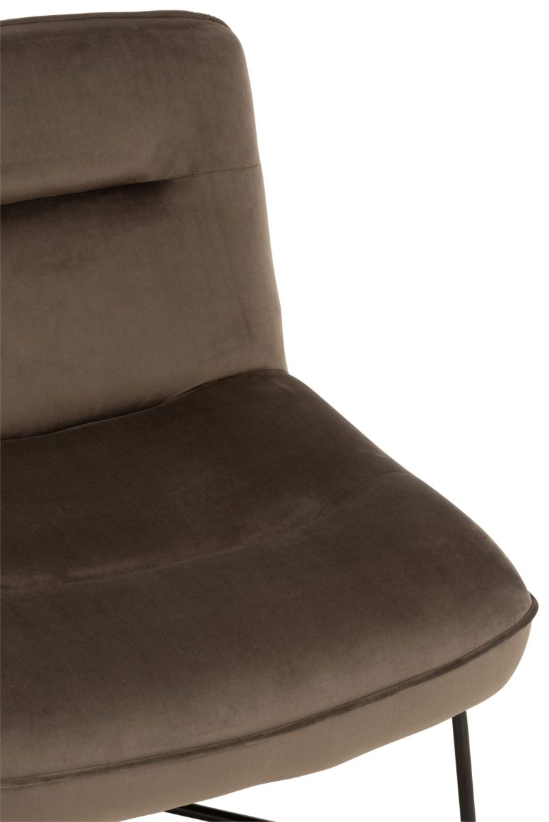 Chaise lounge cadre textile/metal gris fonce - Image 6