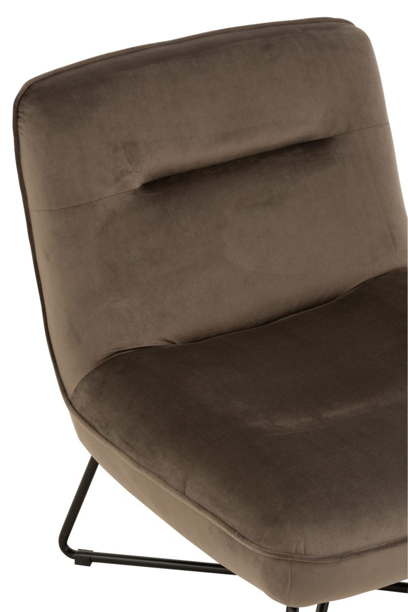 Chaise lounge cadre textile/metal gris fonce - Image 7