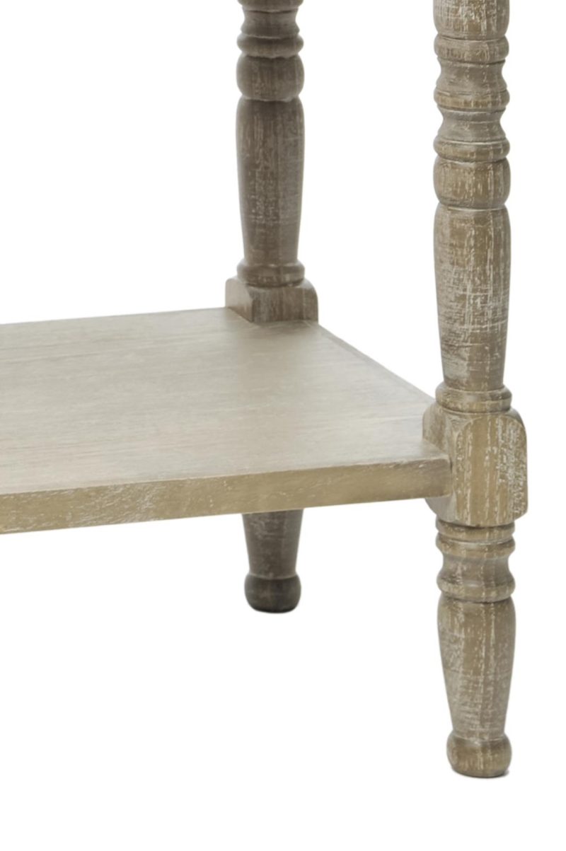 Table de nuit 1tir carre bs grey w  48x40x74cm - Image 3