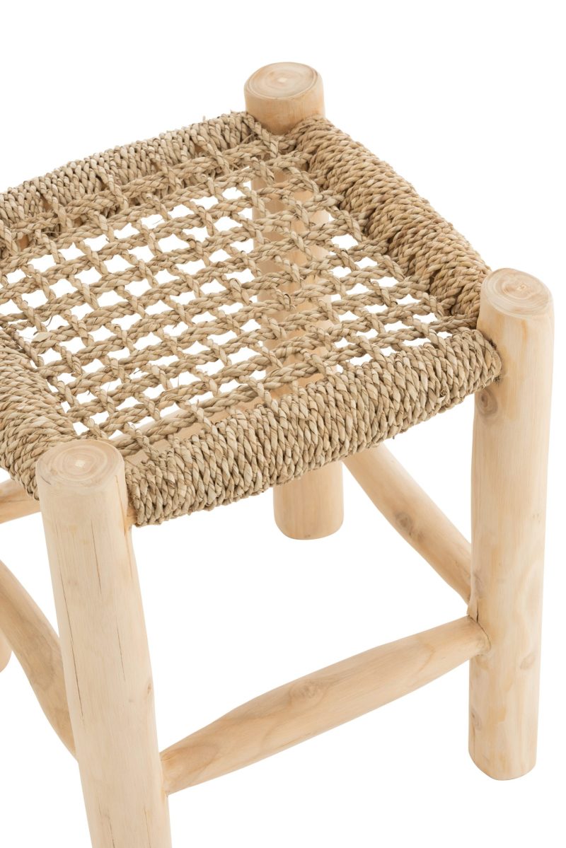 Tabouret timo herb/teck naturel small - Image 3