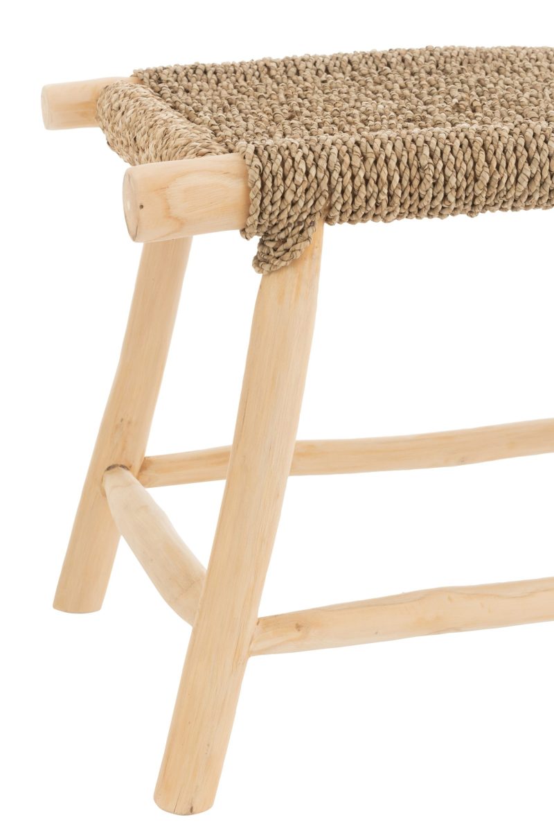Tabouret timo herb/teck naturel large - Image 3