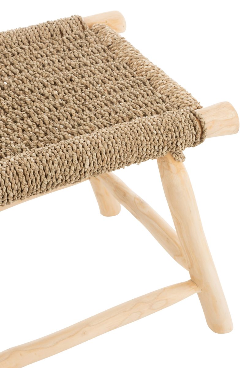 Tabouret timo herb/teck naturel large - Image 4
