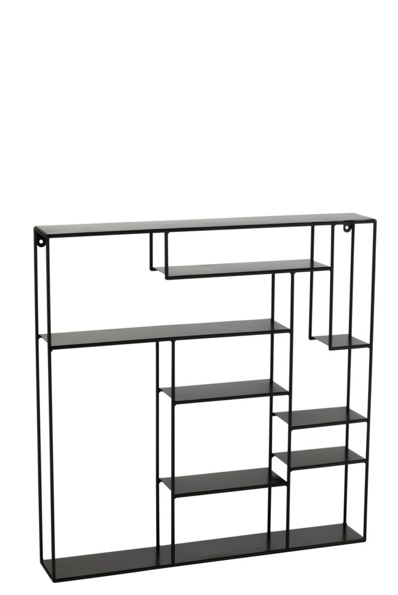 Etagere maranta metal noir