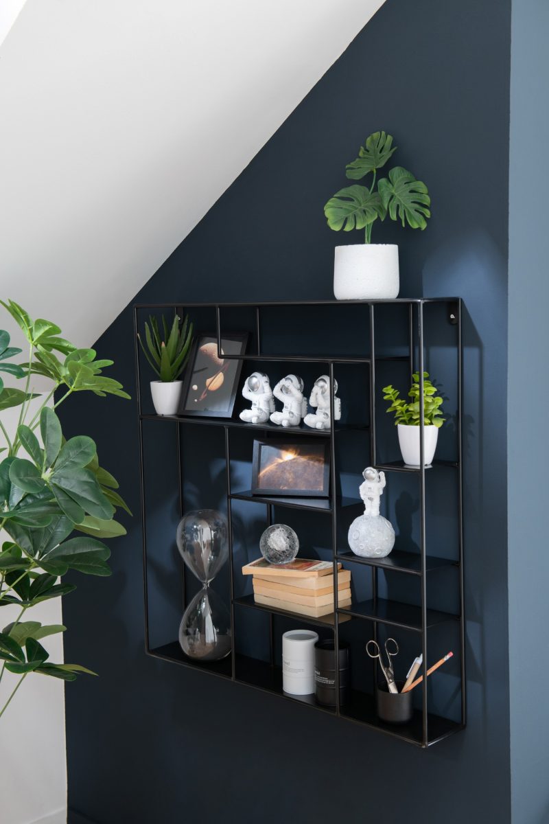 Etagere maranta metal noir - Image 6