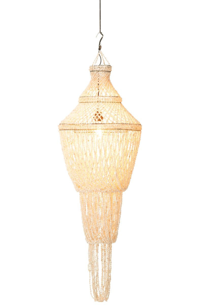 Abat-jour daisy coquillage naturel