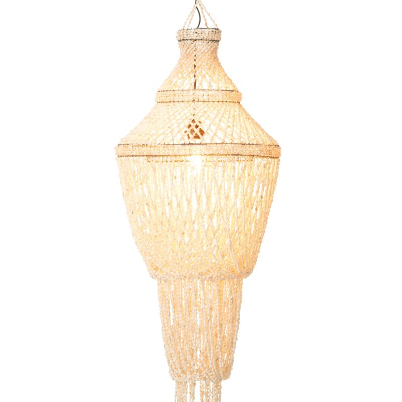 Abat-jour daisy coquillage naturel