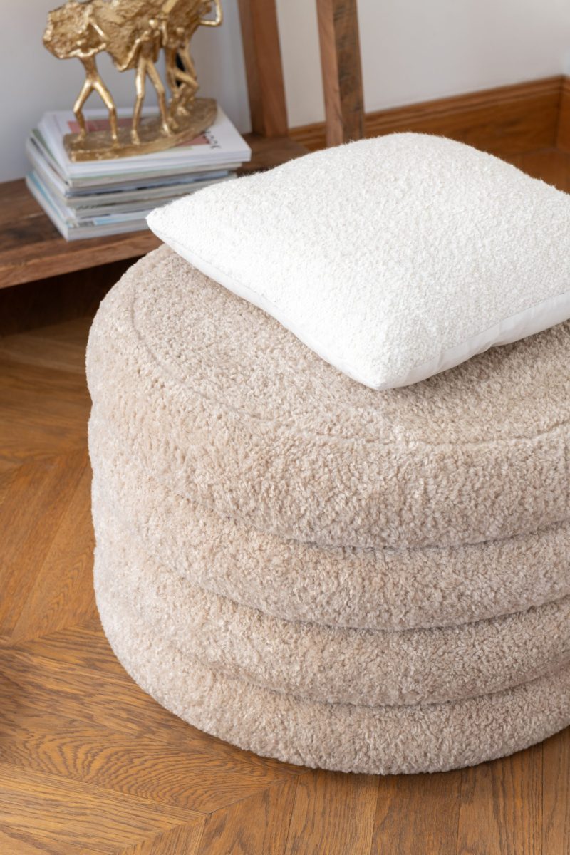 Pour rond teddy poly beige - Image 2