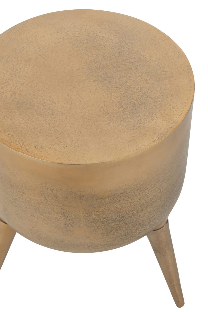 Tabouret fone aluminium or - Image 3