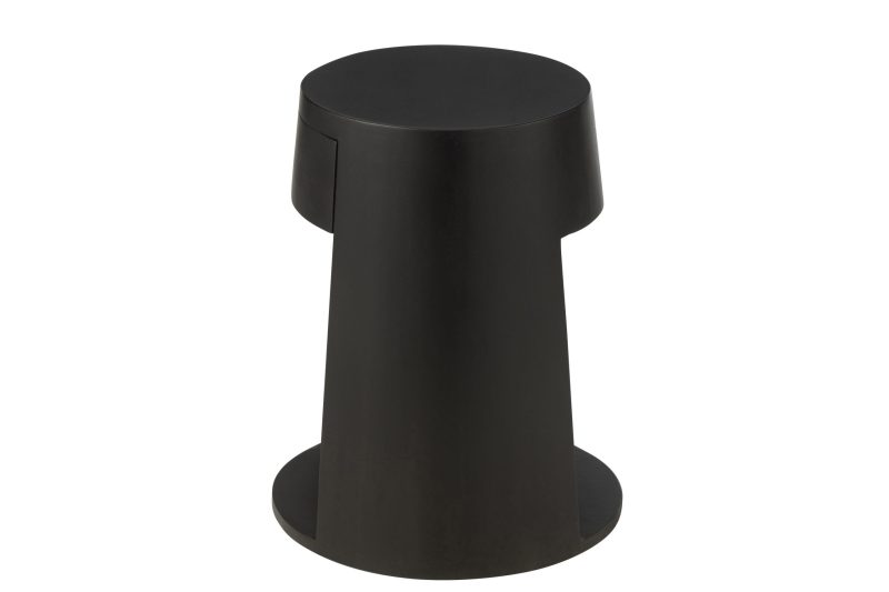 Table basse drawn bois de manguier/mdf noir - Image 2