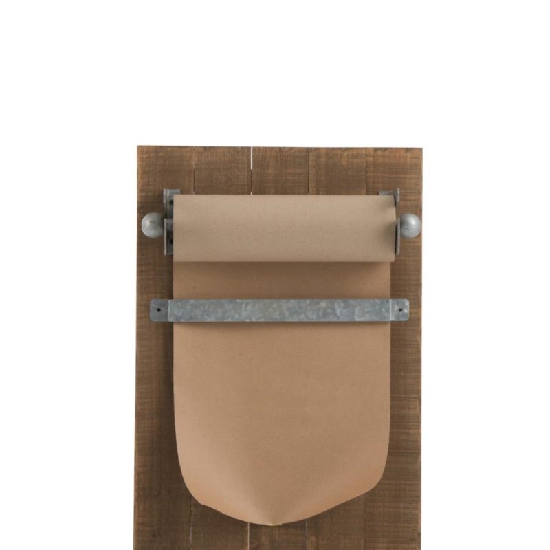 Tableau memo + papier bois naturel