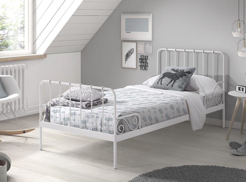 Alice lit 90x200cm blanc - Image 4