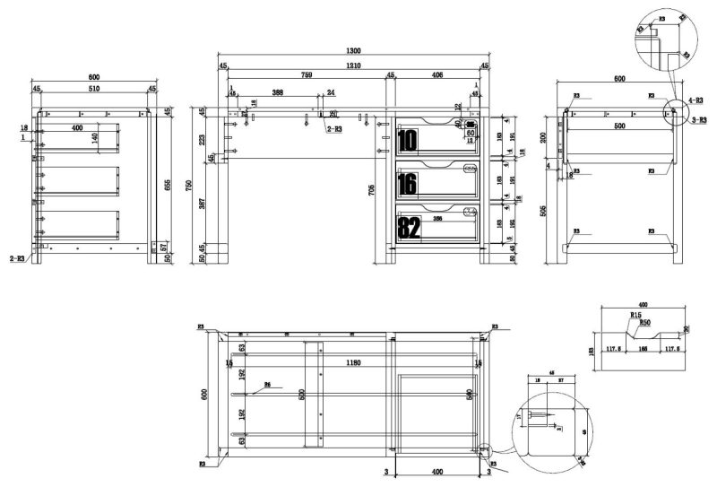 Alex bureau - Image 3