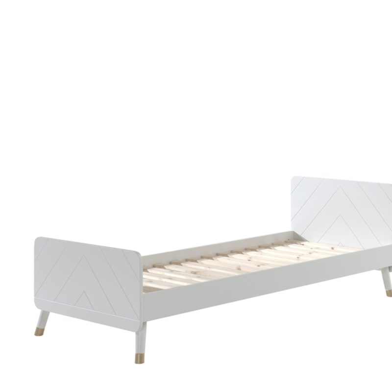 Billy lit blanc satiné 90x200cm
