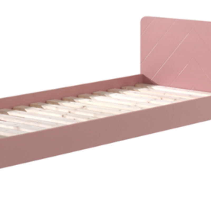 Billy lot avec lit (90x200cm) terra pink et du chevet terra pink assorti.