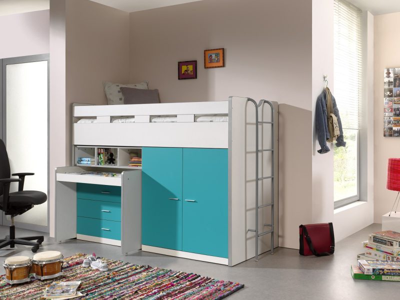 Bonny 70 lit compact turquoise - Image 2