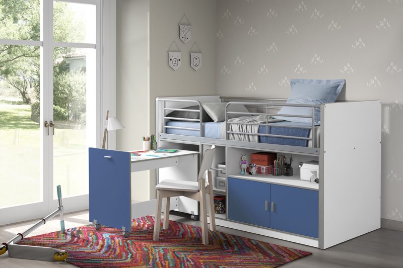 Bonny 91 lit compact bleu - Image 2