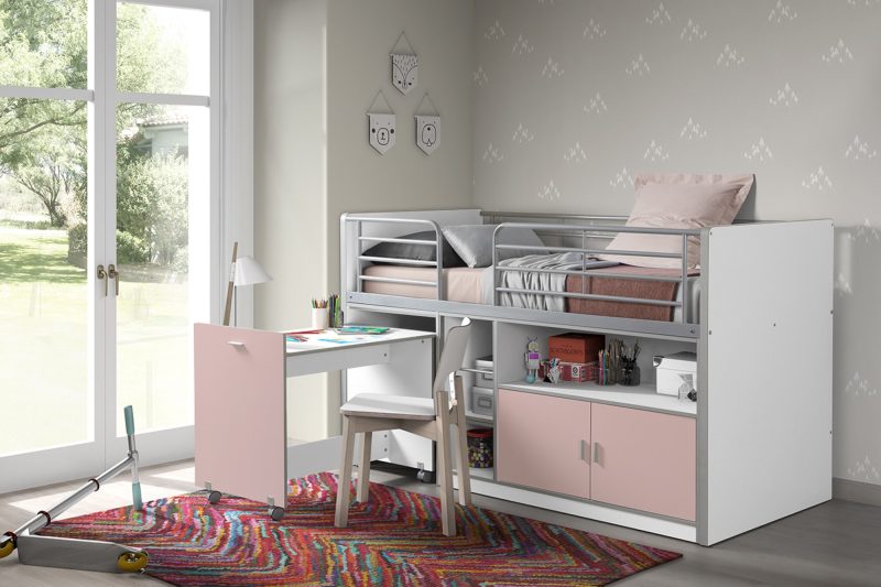 Bonny 91 lit compact rose clair - Image 2