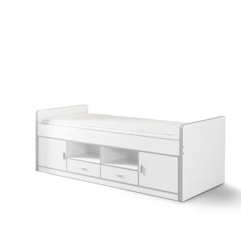 Bonny lit capitaine blanc