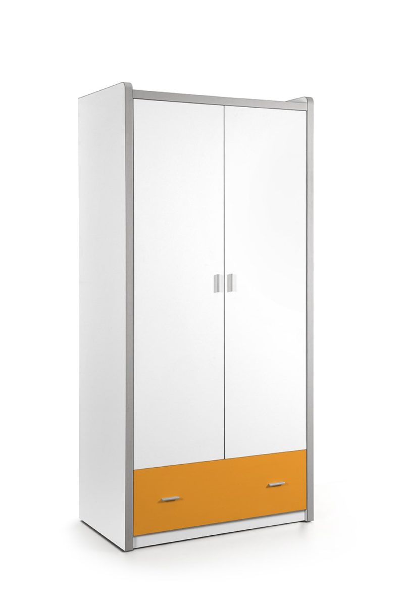 Bonny armoire 2 portes orange