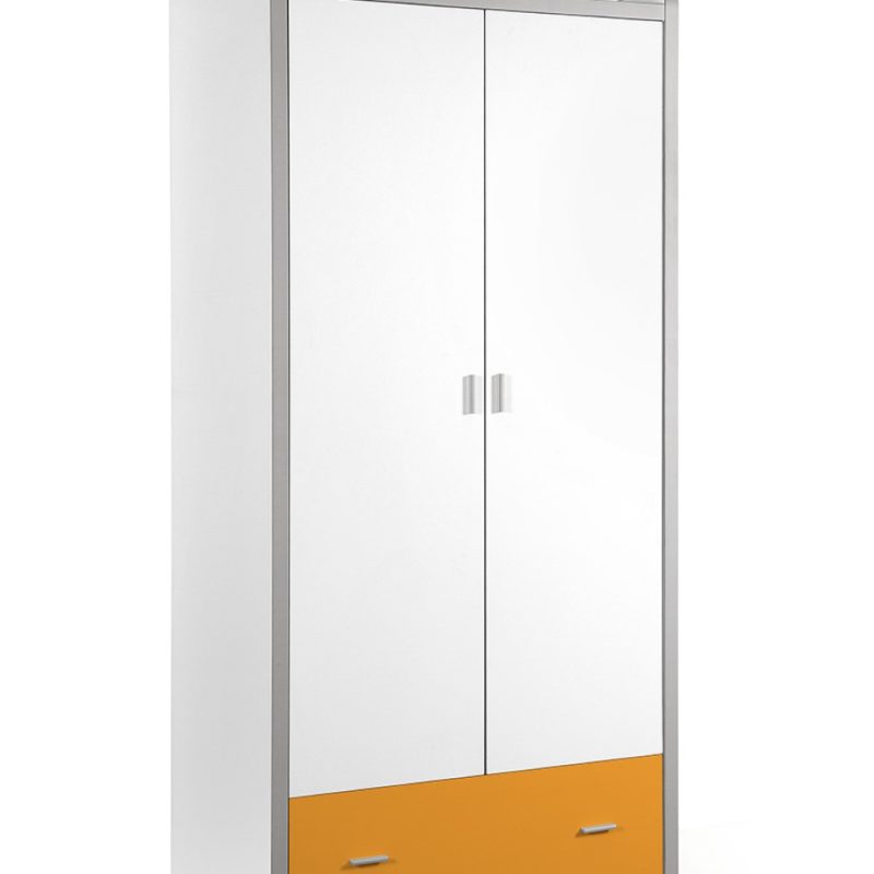 Bonny armoire 2 portes orange