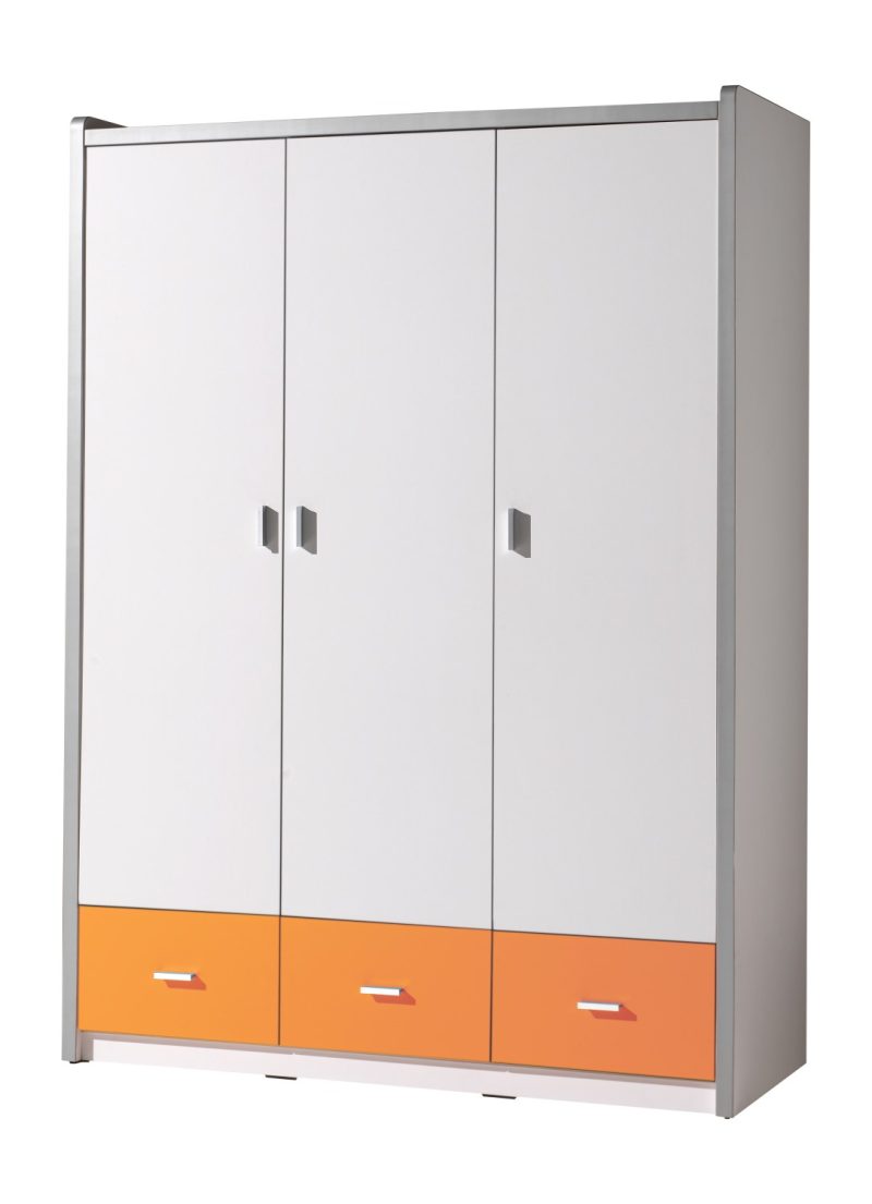 Bonny armoire 3 portes orange