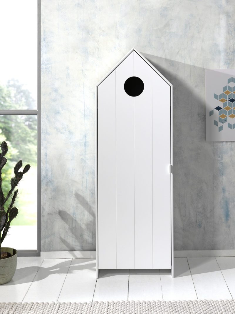 Casami armoire 1 porte blanc - Image 2