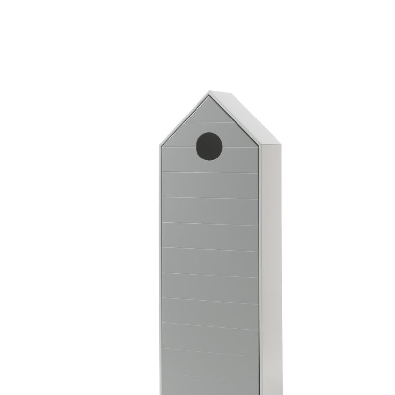Casami armoire 1 porte gris