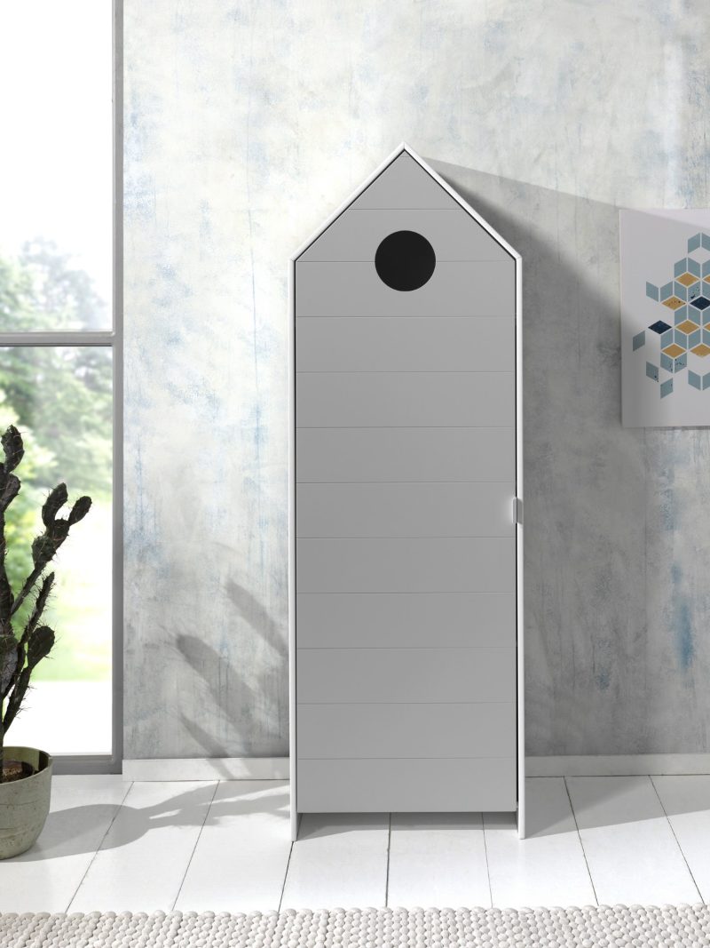 Casami armoire 1 porte gris - Image 2