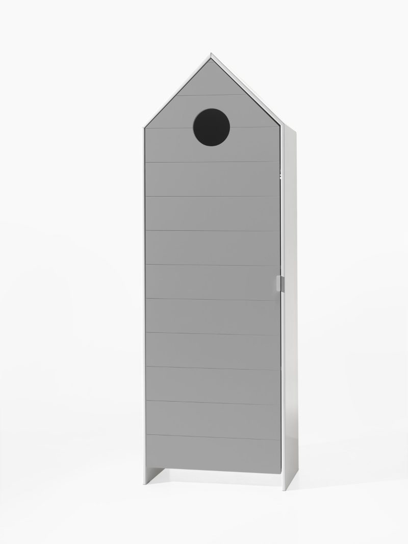 Casami lot avec 3 armoires: 2 armoires avec des portes en gris et menthe et 1 armoire sans porte - Image 4