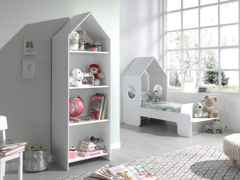 Casami lot avec un lit junior (70x140cm) et armoire sans porte - Image 2