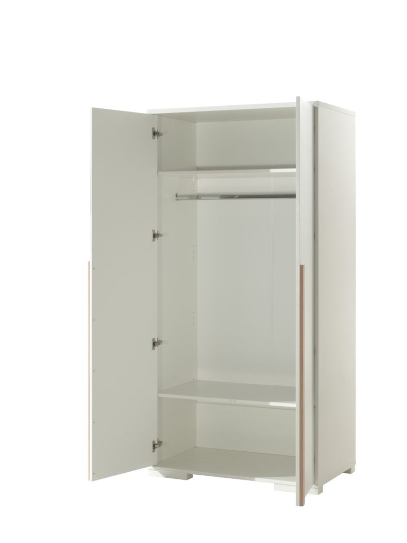 Londen armoire 2 portes blanc - Image 3