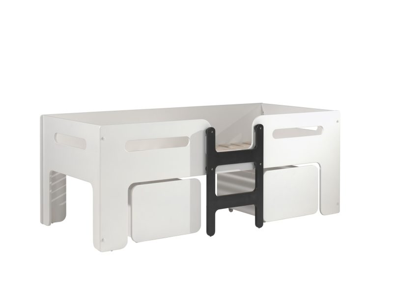 Luca lit compact blanc