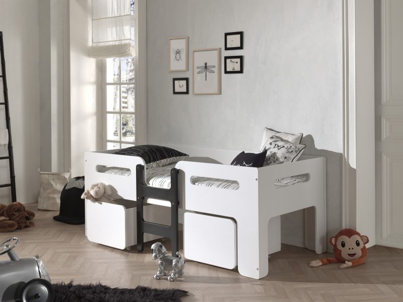 Luca lit compact blanc - Image 2