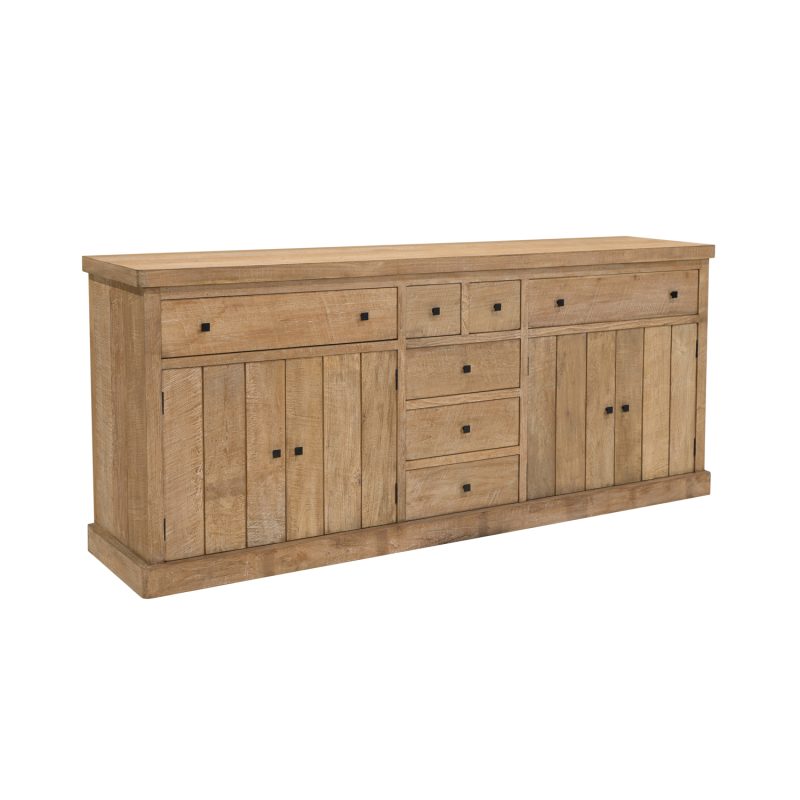 Buffet en teck avec portes et tiroirs - Image 2