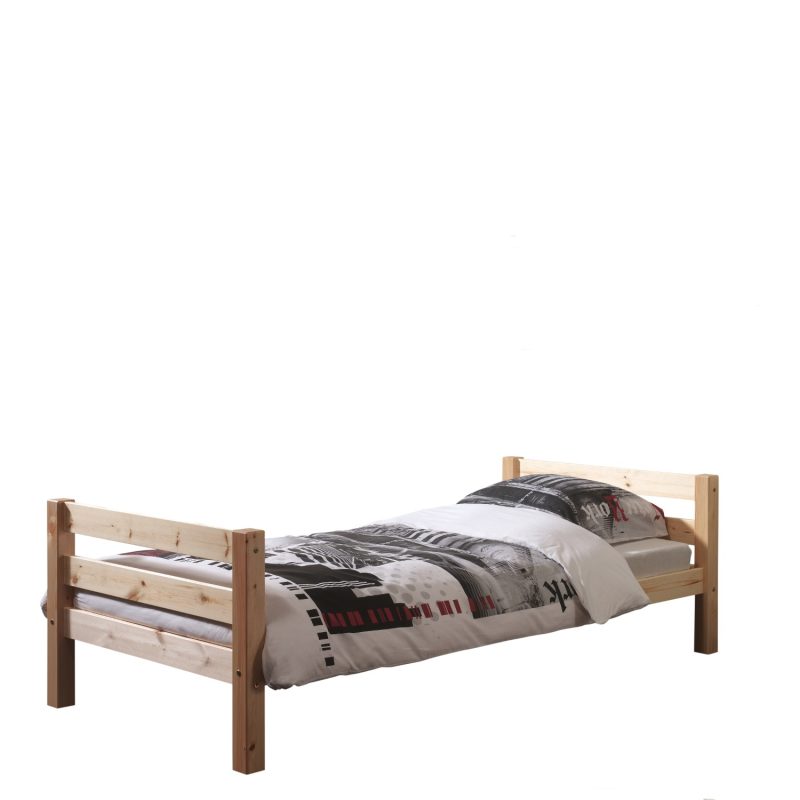 Pino lit 1 personne (90x200cm) naturel
