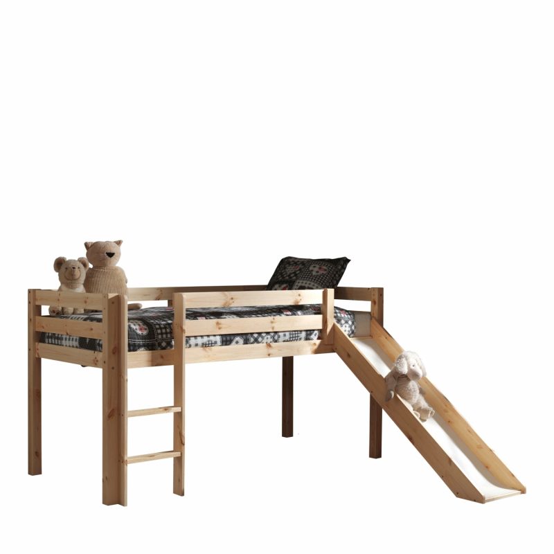 Pino lot avec lit compact avec toboggan natur, une housse spring et 3 sachets spring - Image 2