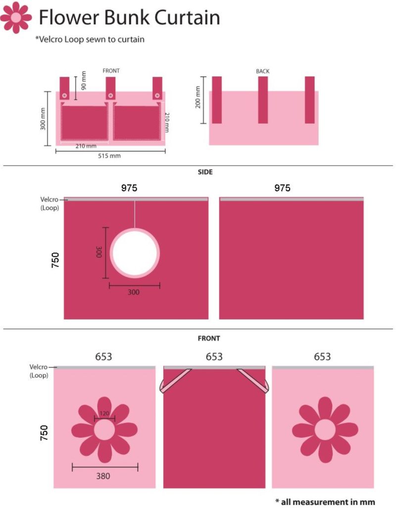 Pino lot avec pino lit compact avec toboggan blanc et une housse pink flower - Image 4